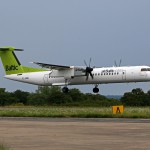 Dash8 Q400 der Air Baltic